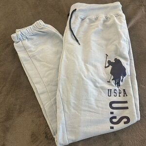 U.S. Polo Light Blue Sweat Pants
